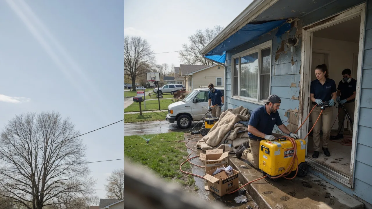 Basement Flood Cleanup in Woodstock, MN near me